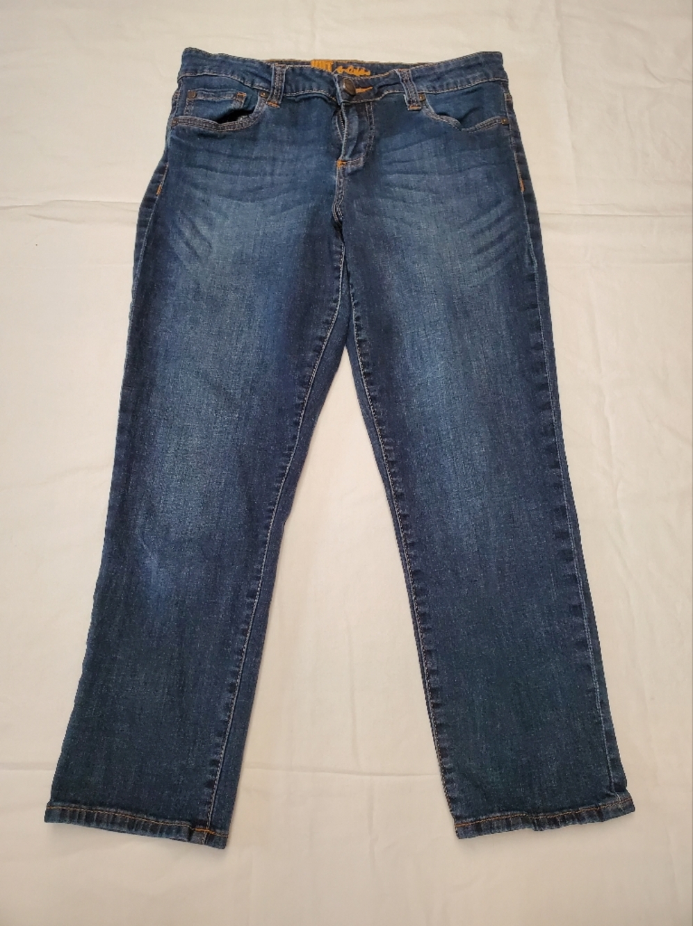 Kut From The Kloth Bootcut Jeans Dark Wash Mid Rise Stretch Denim Women Size 8